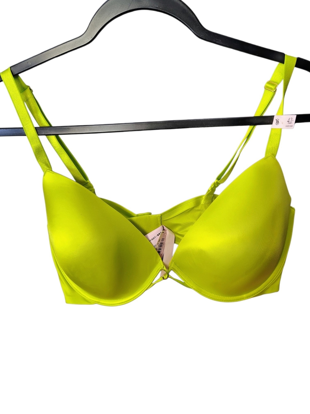 Victoria's Secret Neon Lime Molded T-Shirt Bra